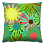 Aberto Design Cojín Multicolor 43 x 43 cm